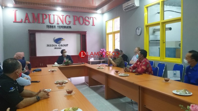 Unila dan Lampung Post Terus Perkuat Kerja Sama