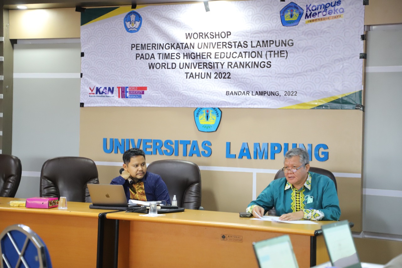 Pengisian Borang Times Higher Education 2022