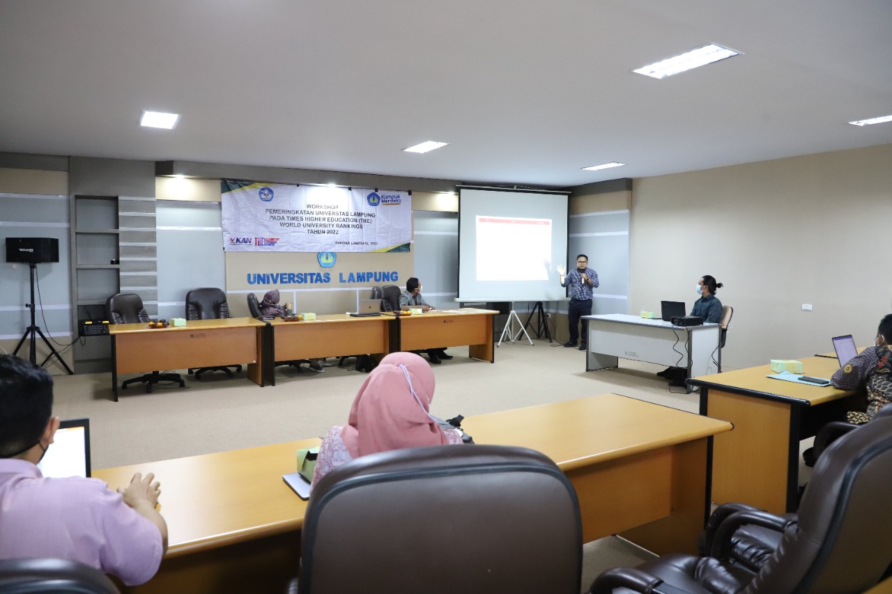 Workshop Pengisian Borang Times Higher Education 2022
