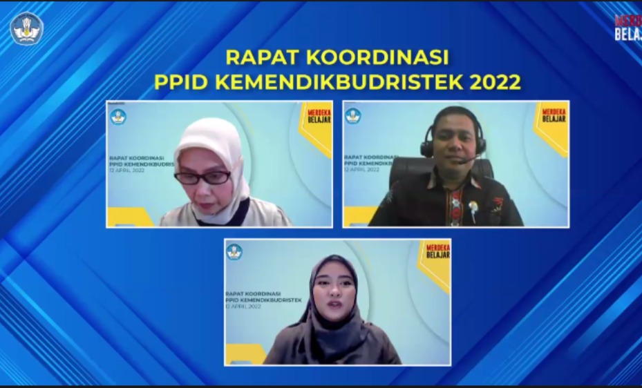 Rakor PPID Kemendikbudristek tahun 2022