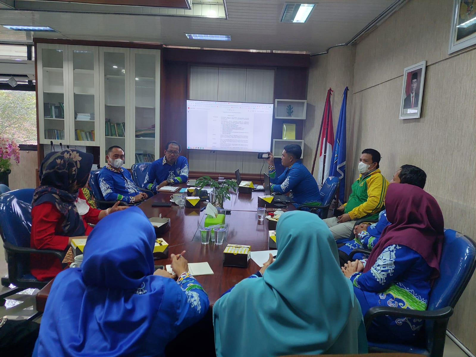 Rapat Perdana Pengelolaan Unit Layanan Terpadu (ULT) Universitas Lampung
