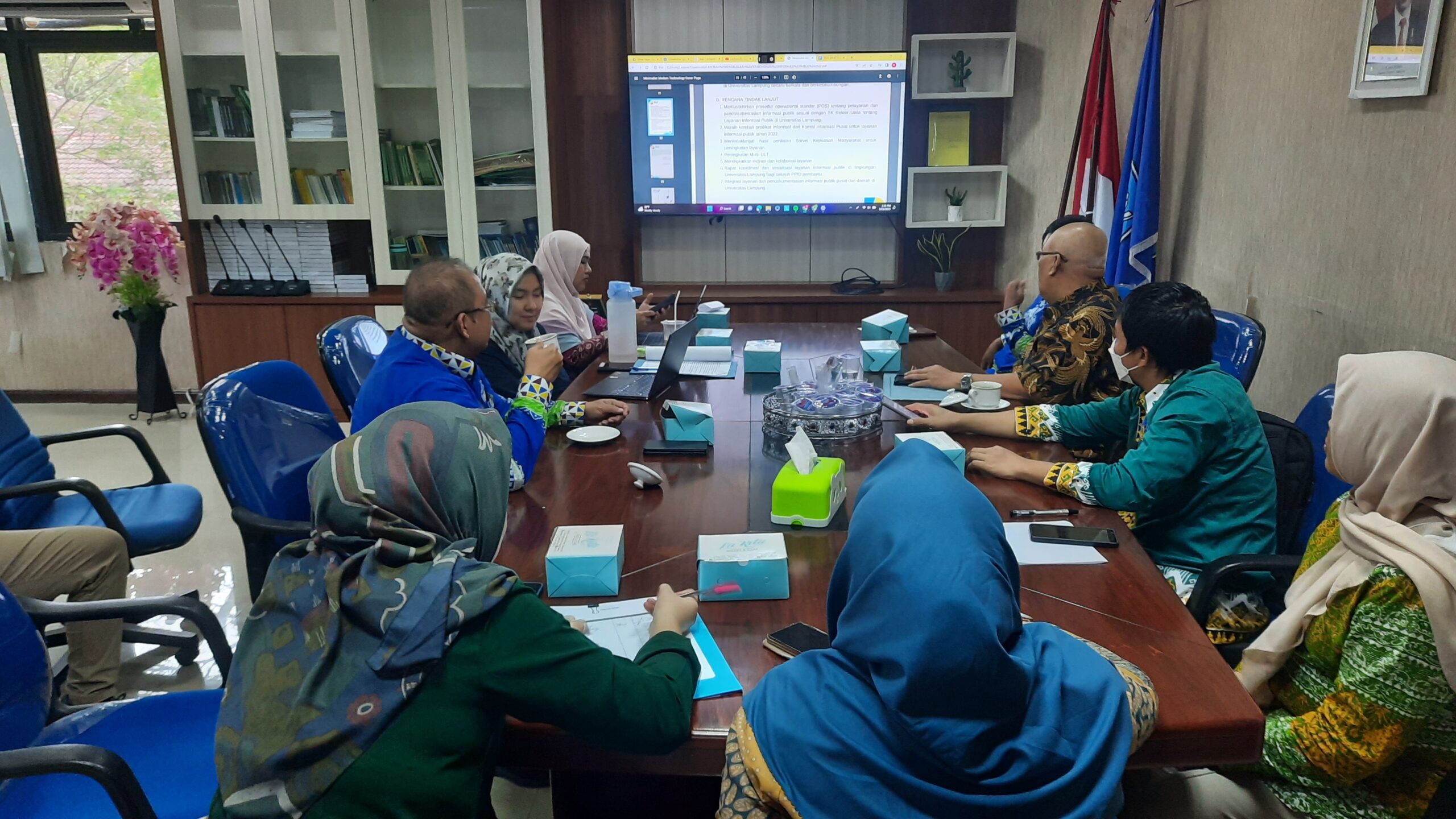 Pembahasan Laporan Pengelolaan Permohonan Informasi Publik Tahun 2022