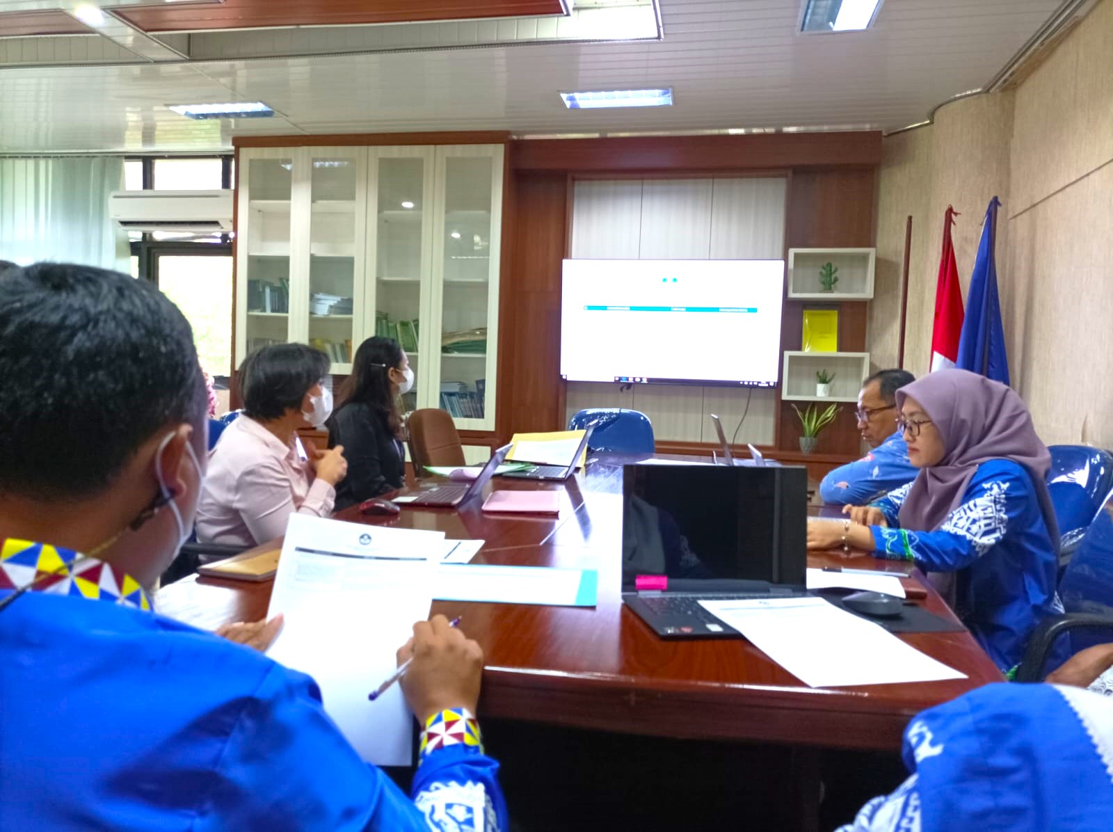 Biro Perencanaan Kemendikbudristek Kunjungi BPHM Unila Dalam Rangka Asistensi Penguatan Sakip Tahun 2023
