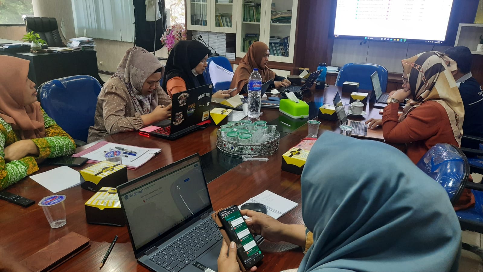 Koordinasi Penyusunan Buku Laporan Rektor Tahun 2023