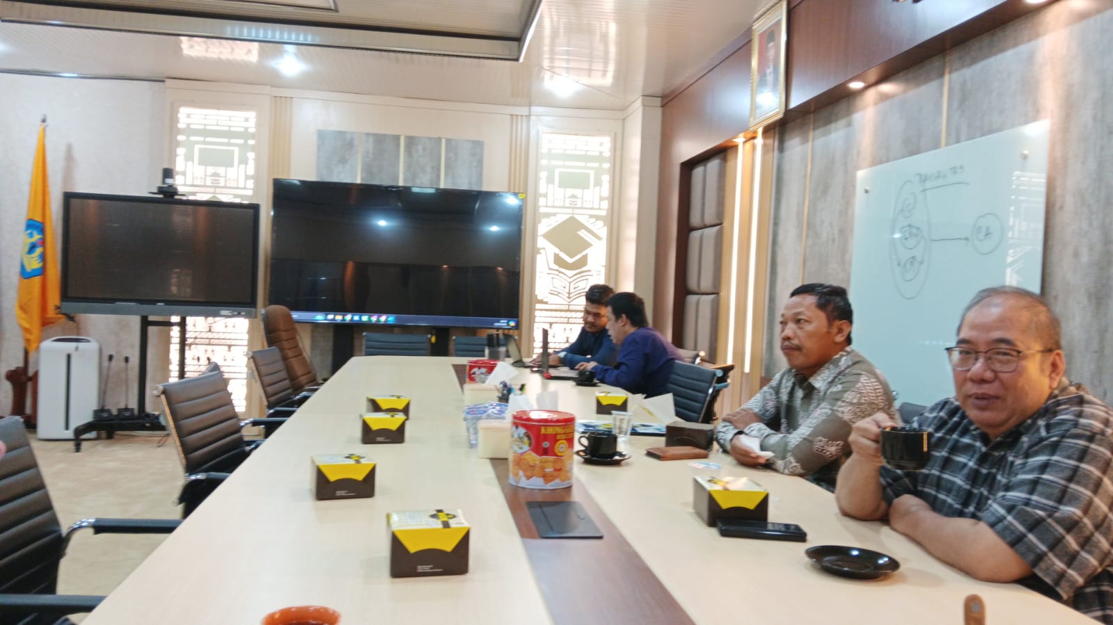 Koordinasi Perdana Penyusunan Universitas Lampung Dalam Angka Tahun 2024
