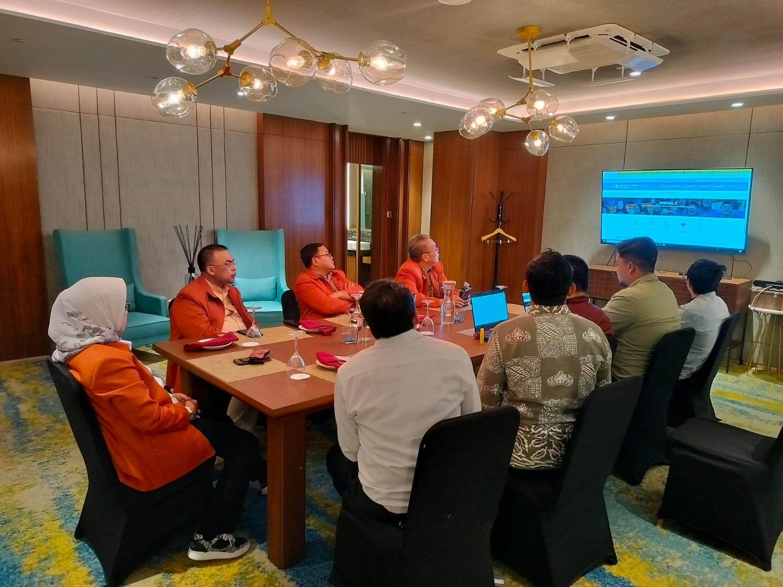 BPHM Gelar Rakor Tampilan Baru Website Unila 