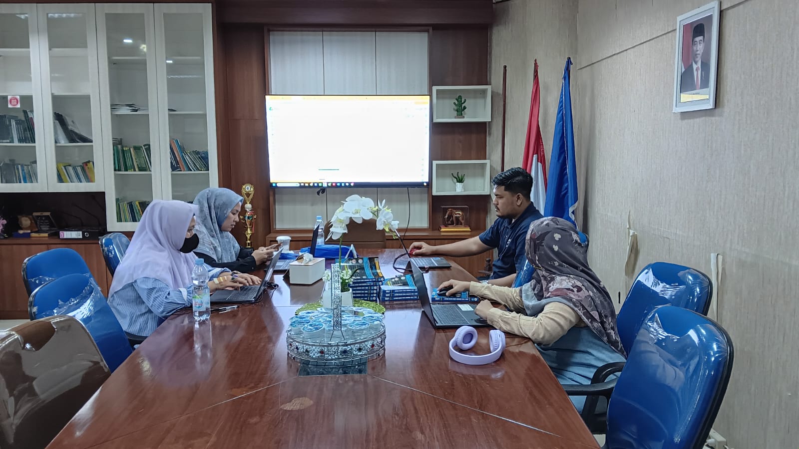 PPID Lakukan Pengisian SAQ E-Monev KIP Tahun 2024 dari Provinsi Lampung