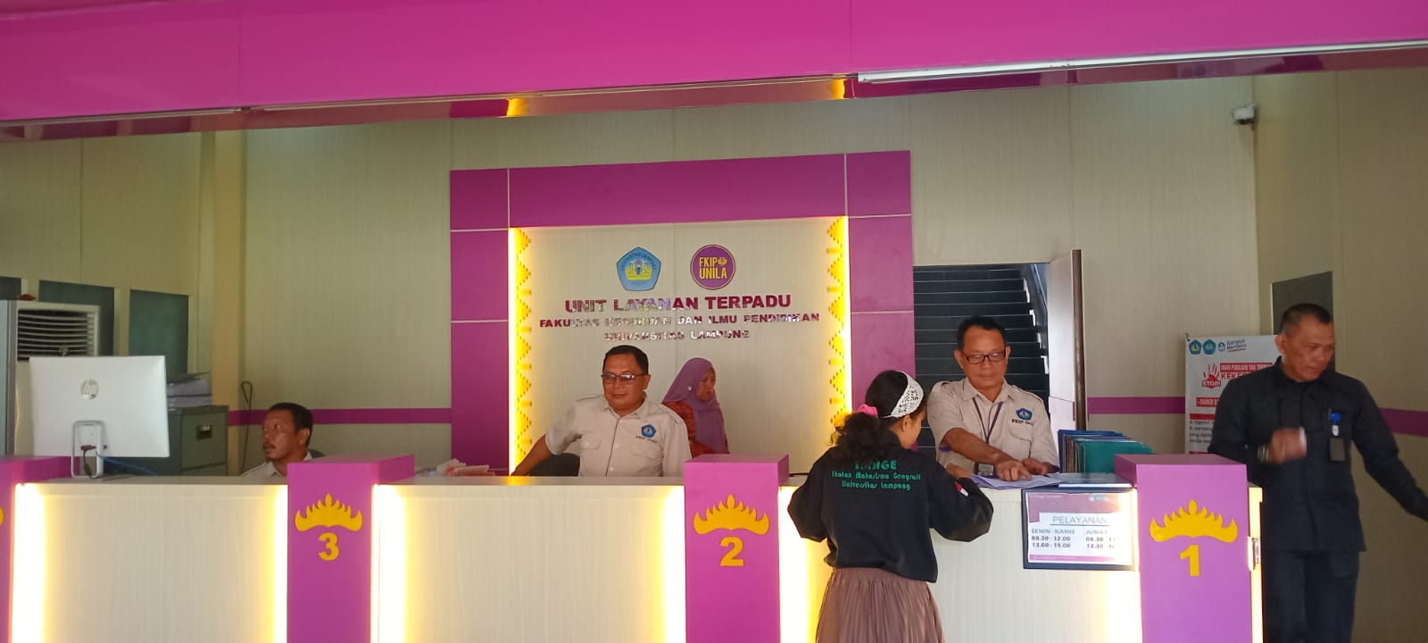 Visitasi Komisi Informasi Provinsi Lampung Ke PPID Pelaksana Unila